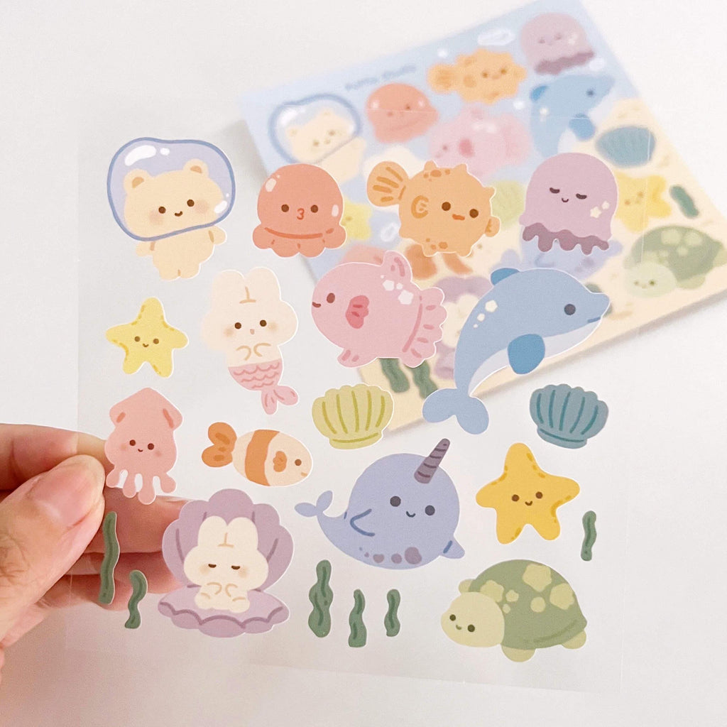 Underwater Sticker Sheet