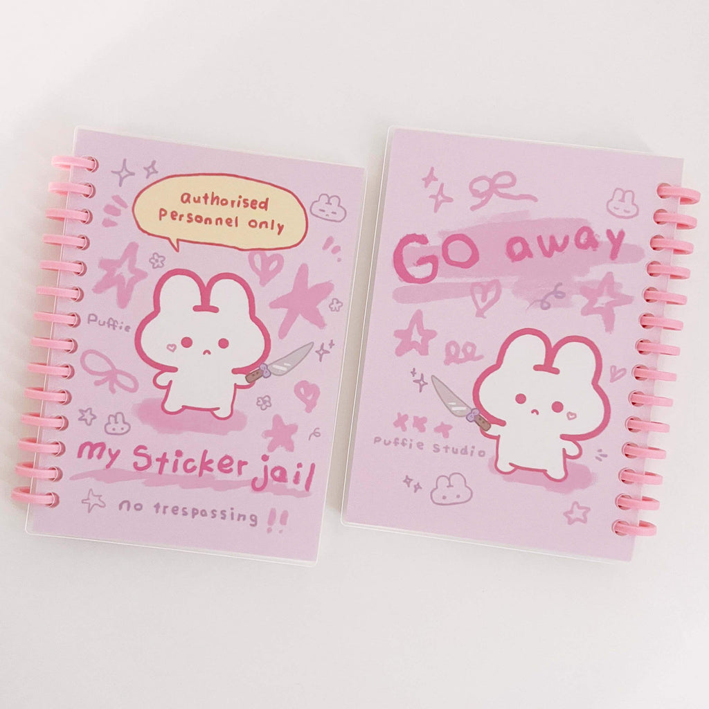 Sticker Jail Reusable Sticker Collection Book