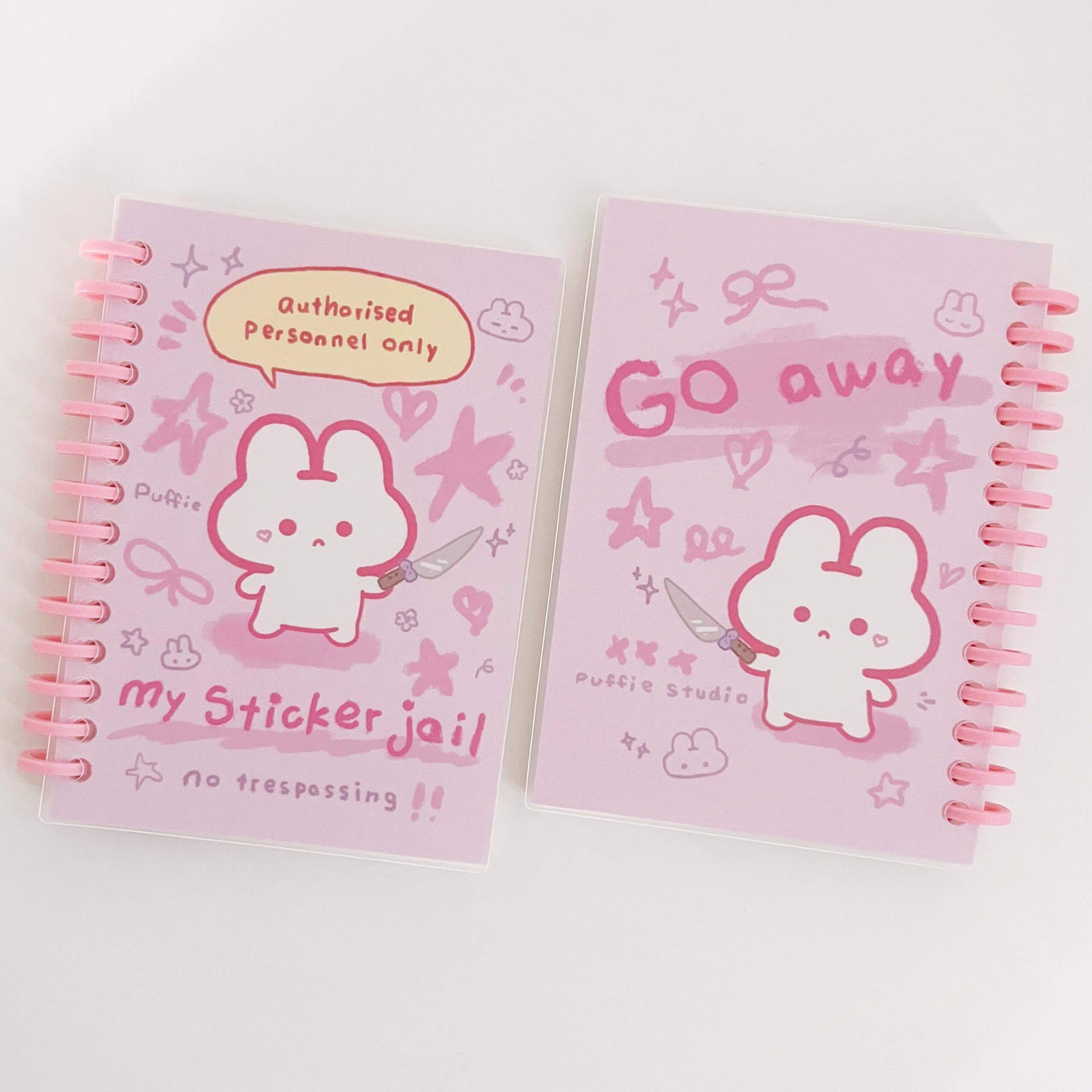 Sticker Jail Reusable Sticker Collection Book