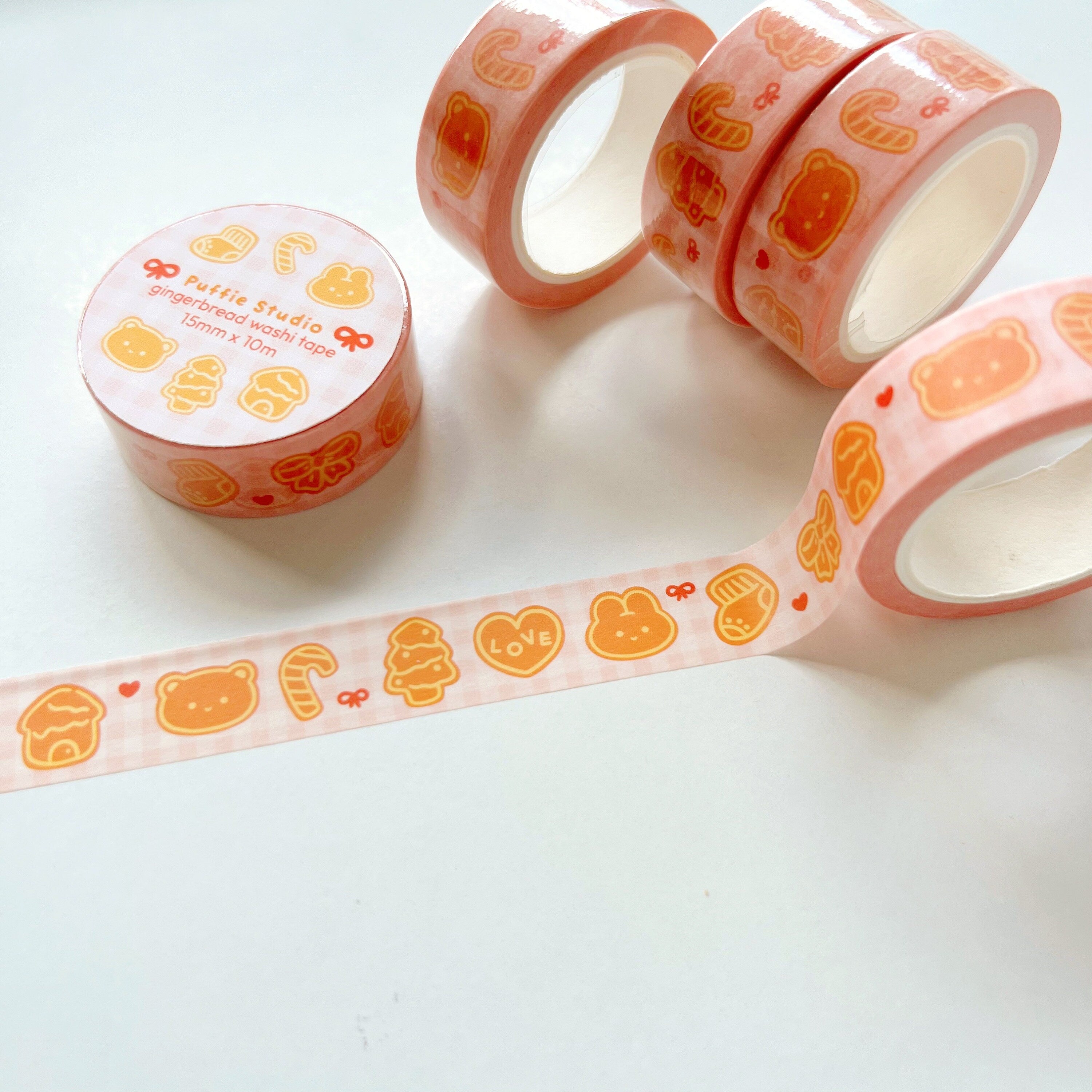 Gingerbread Cookie Washi Tape